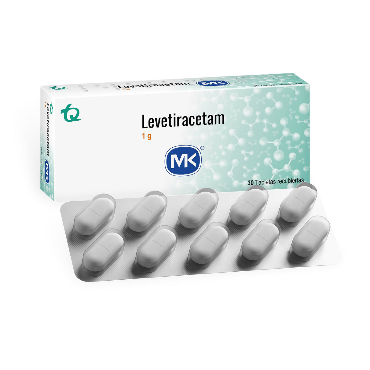 Levetiracetam 1 Gr 30 Tbs Mk