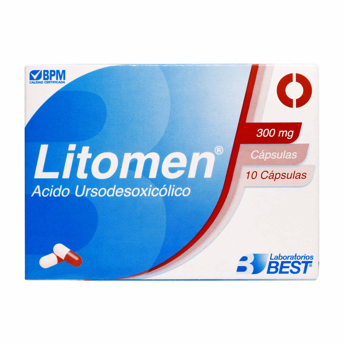 Litomen Cápsulas 10 Cápsulas
