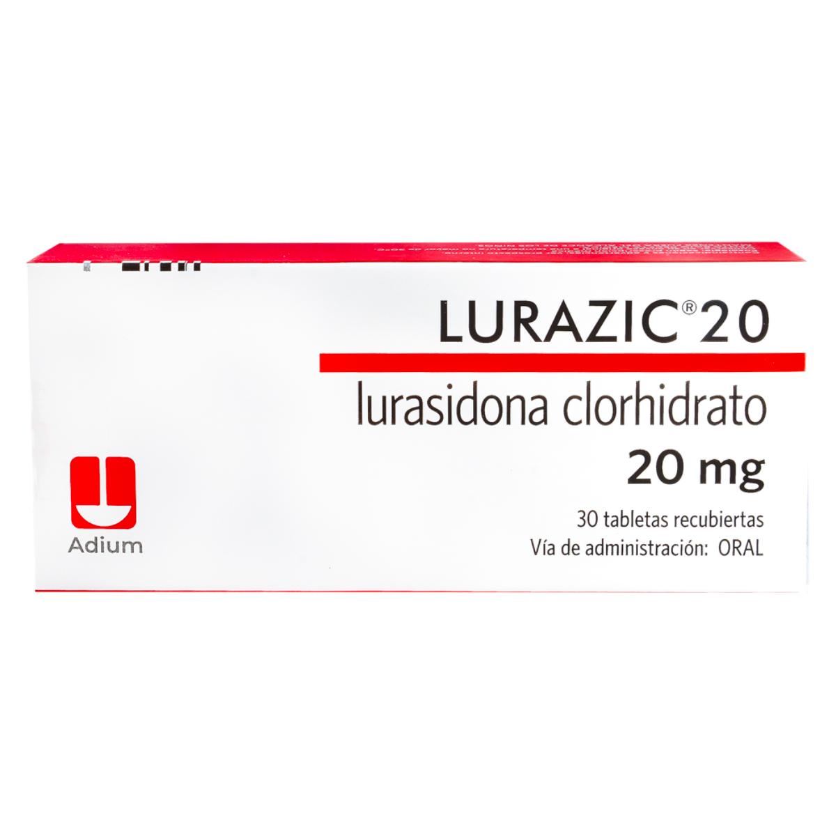 Lurazic 20 MG 30 Tbs