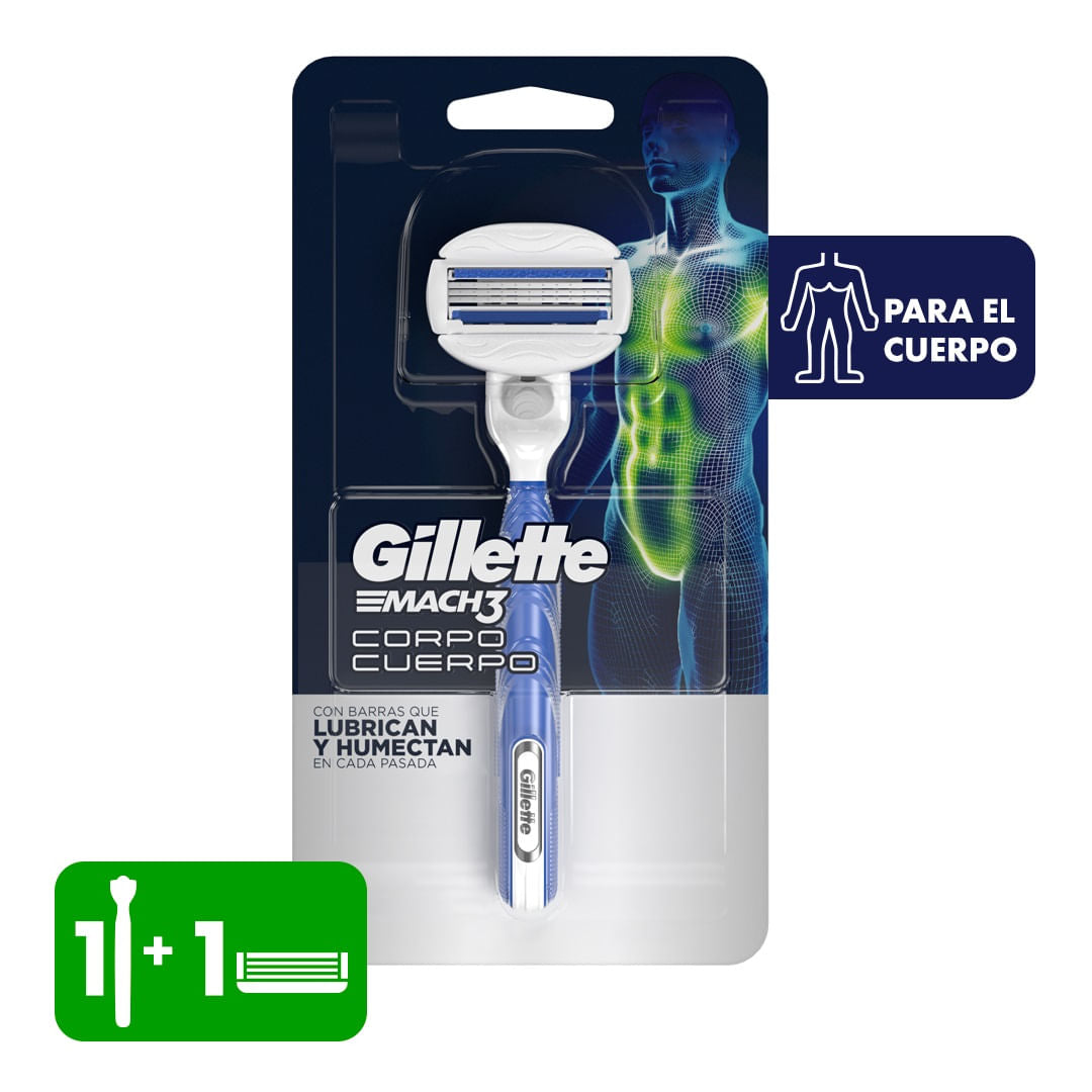 Maq.afeitar Gillette Corpo