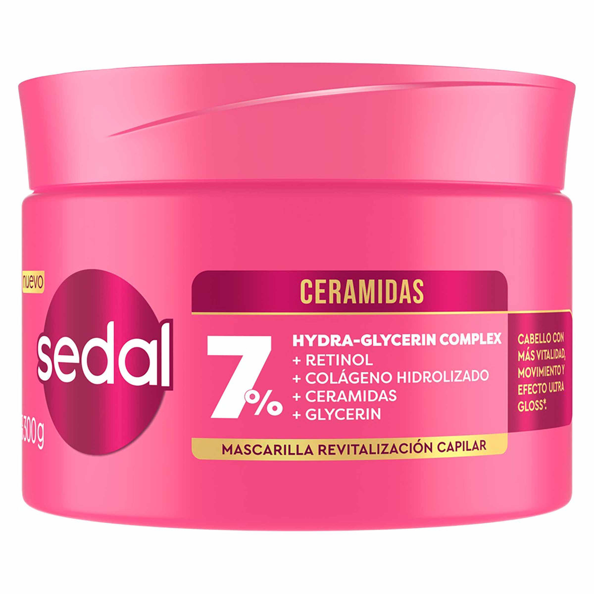 Mascarilla Tratam. Sedal Ceramidas 300Gr