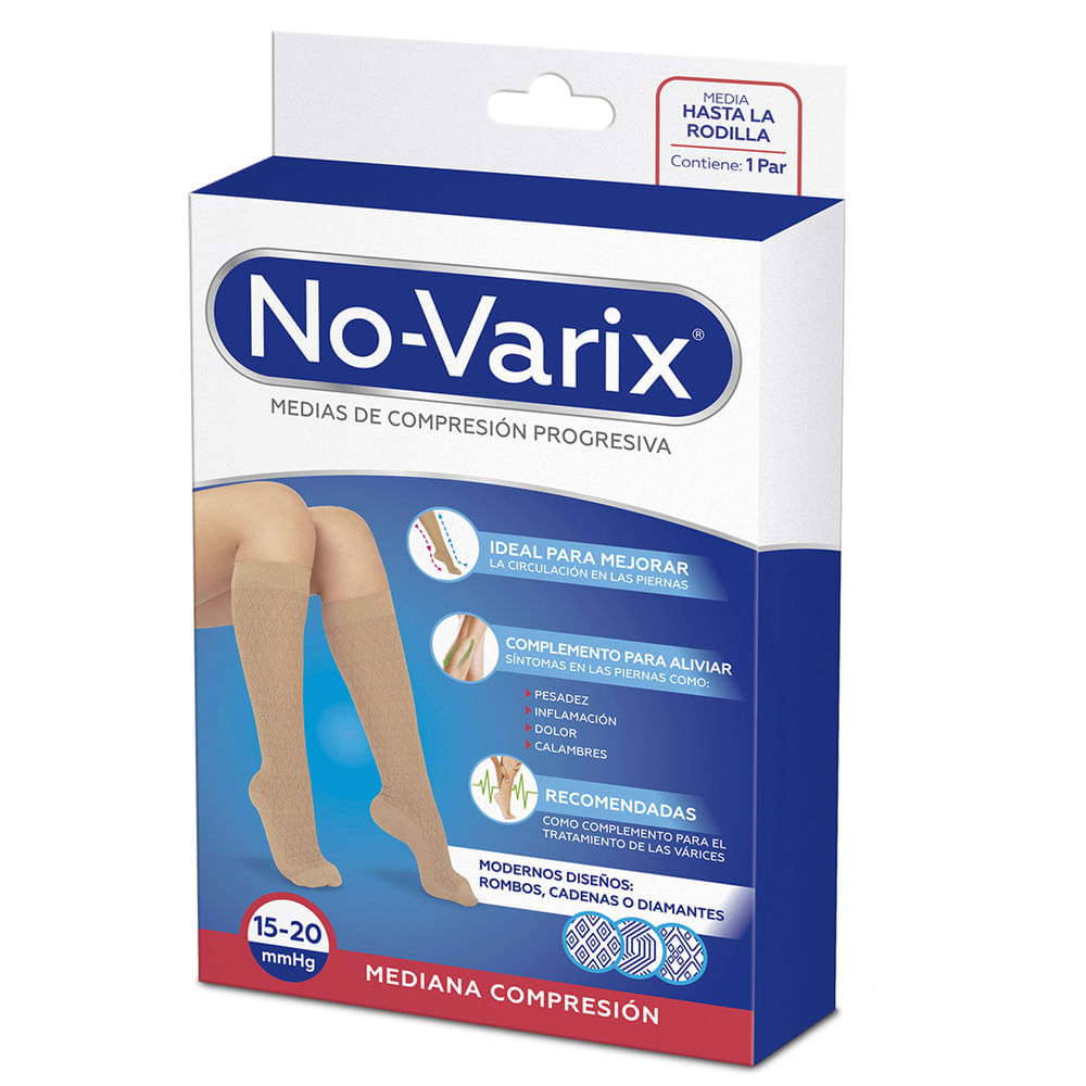 Media Muj Novarix 15-20Mmhg Purple T.s