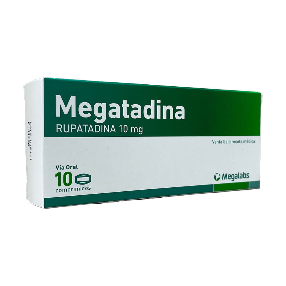 Megatadina 10 MG 10 Tabs