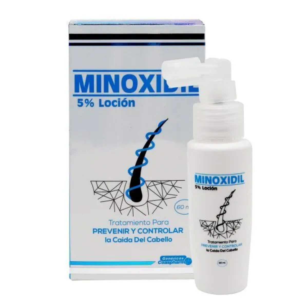 Minoxidil 5% Locion 60 ML Coa