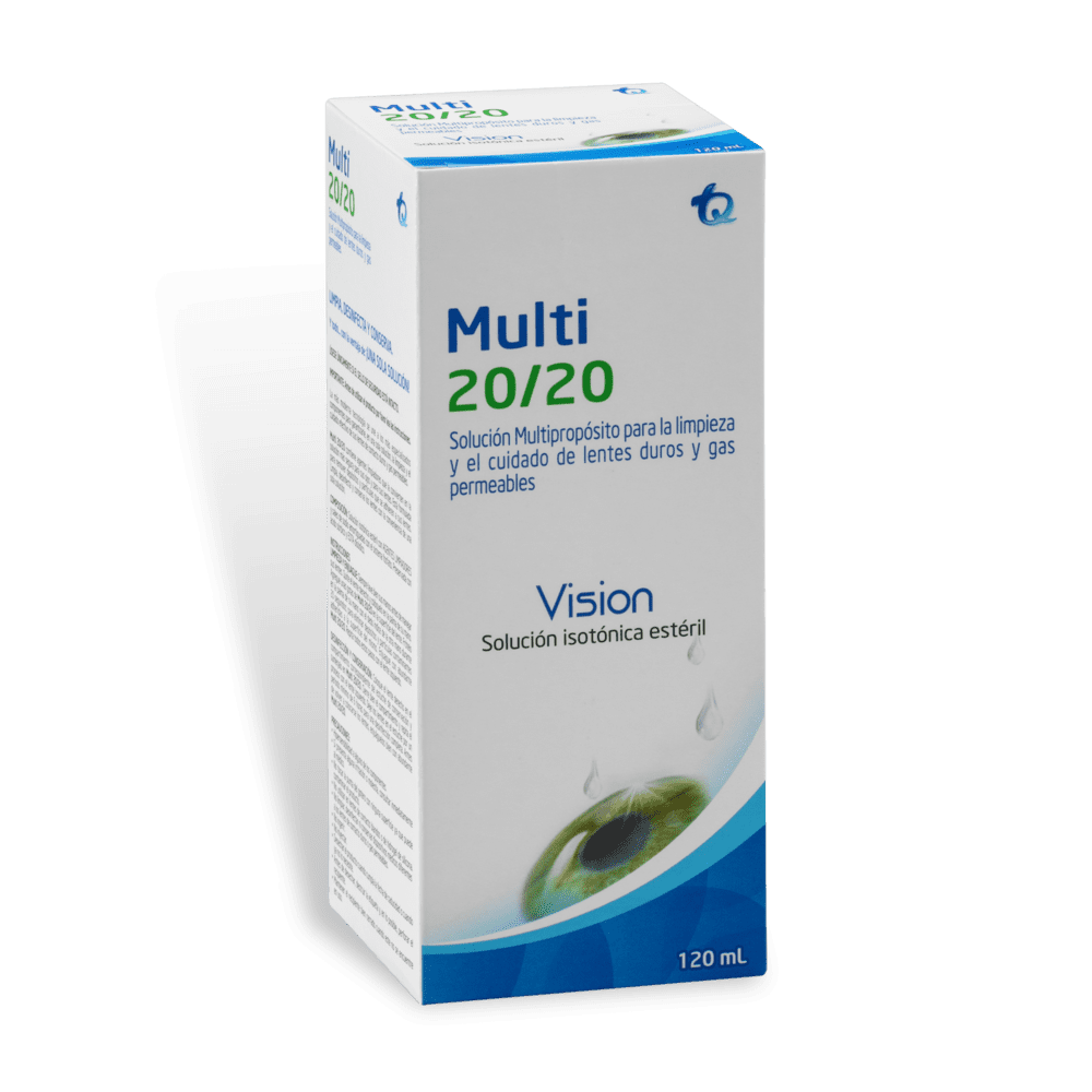 Multi 20/20 Solución Lentes Duros 120 Mililitros