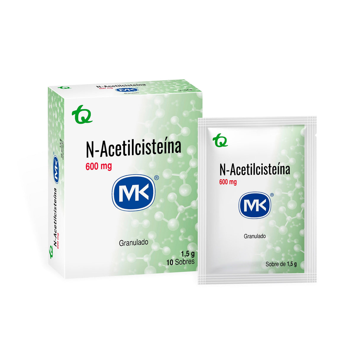 N-Acetilcisteína 600 MG 10 Sobres Mk