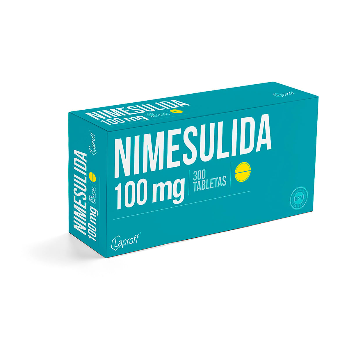 Nimesulide 100 Miligramos 300 Tabletas Lp