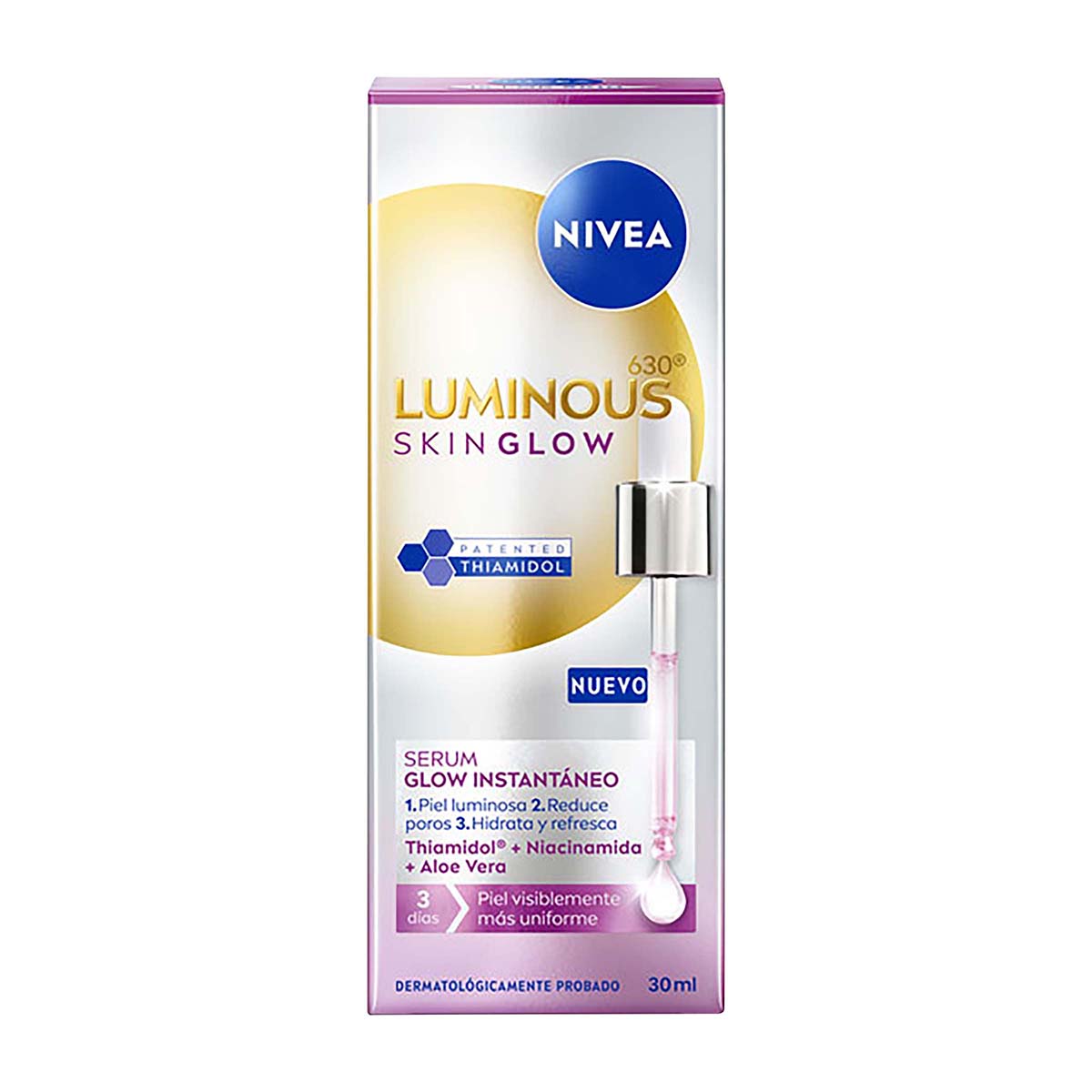 Nivea Luminous Skin Glow Serum Inst 30ML