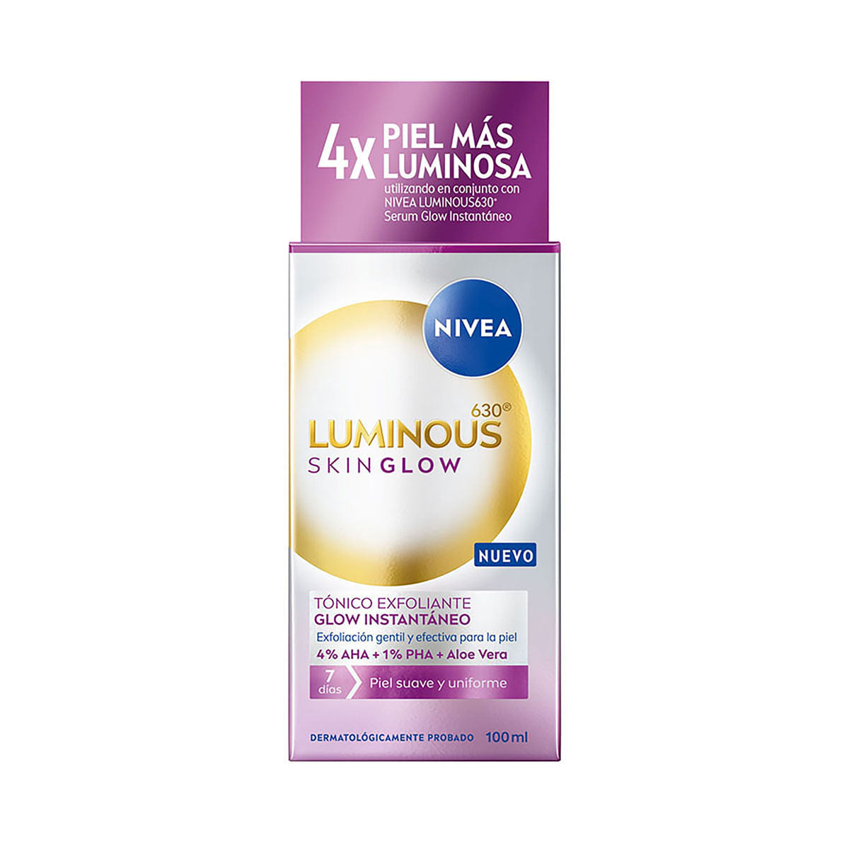 Nivea Luminous Skin Glow Tonic Exf 100ML