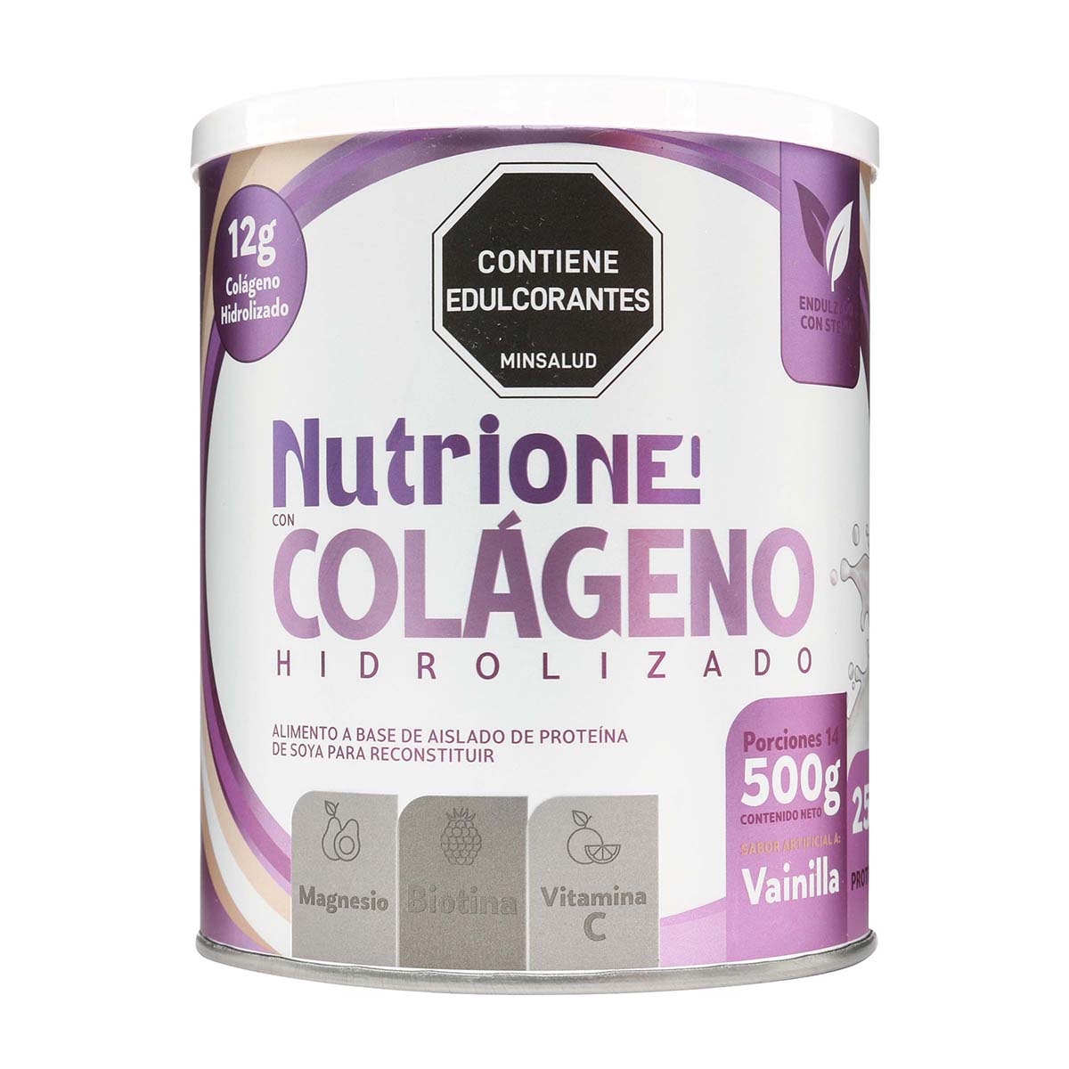 Nutrione Colageno 500 Grs Vainilla