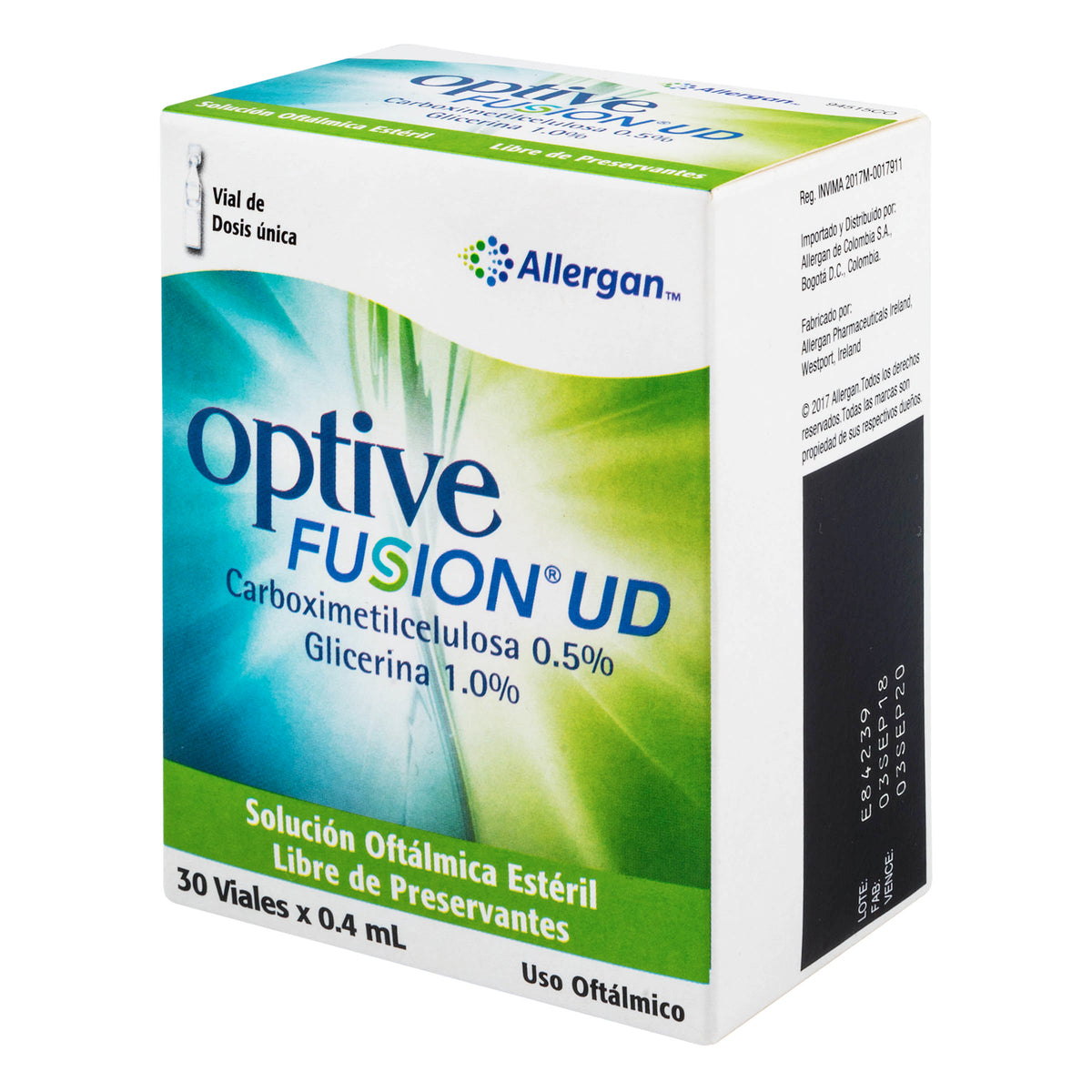 Optive Fusion Ud 30 Unidades