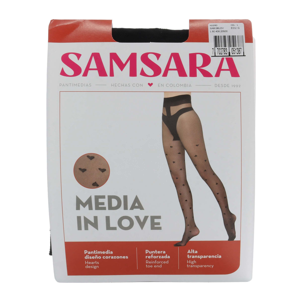Panty Media Samsara Dise.inlove Negr L