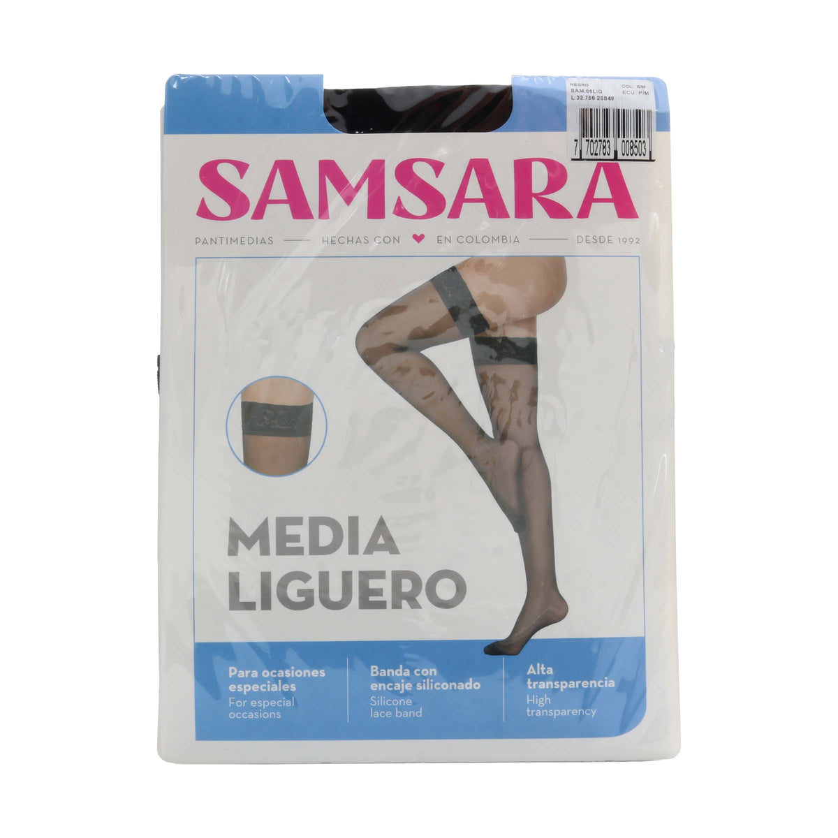 Panty Media Samsara Dise.ligue Negr S/M
