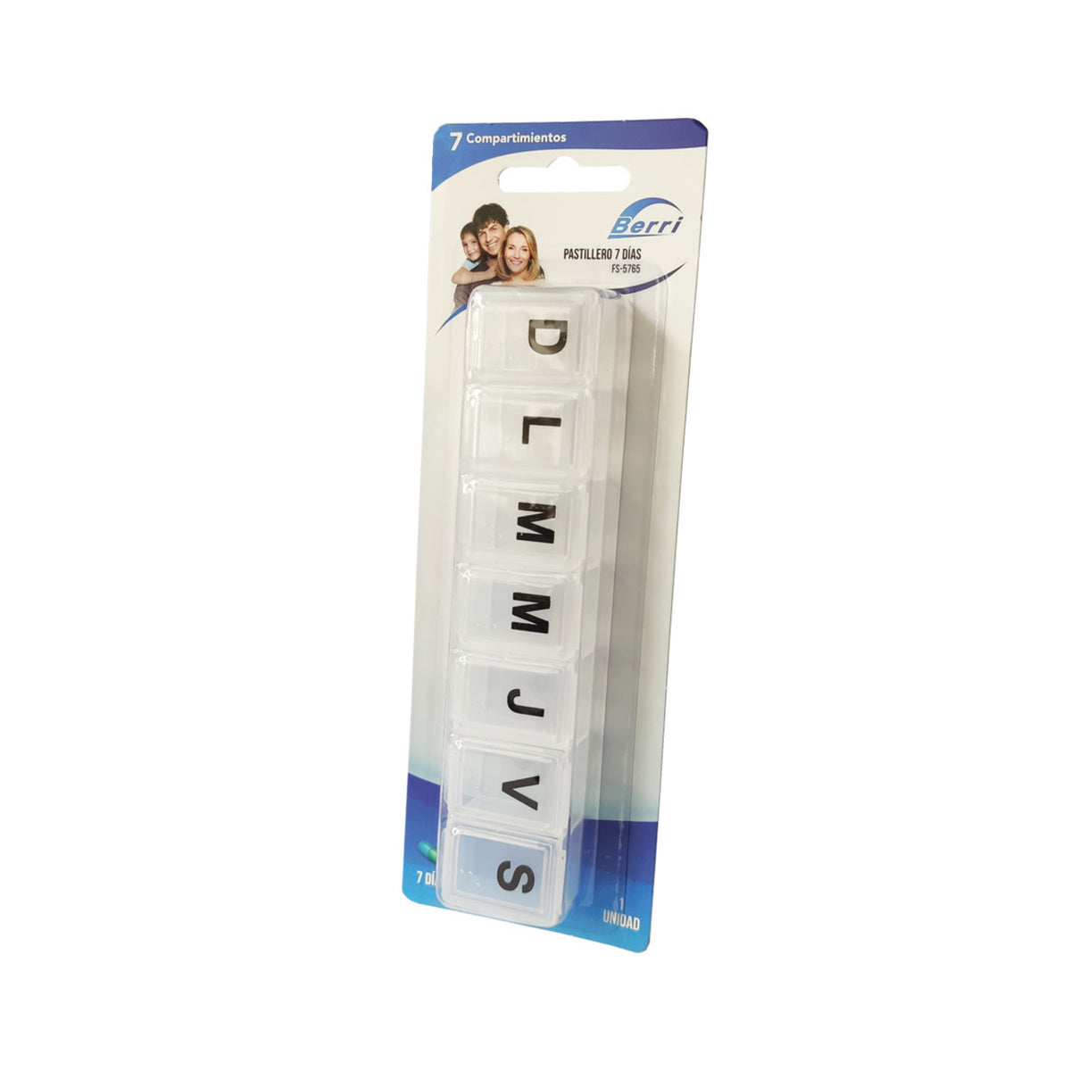 Pastillero Fs-5765 Berri 7 Dias