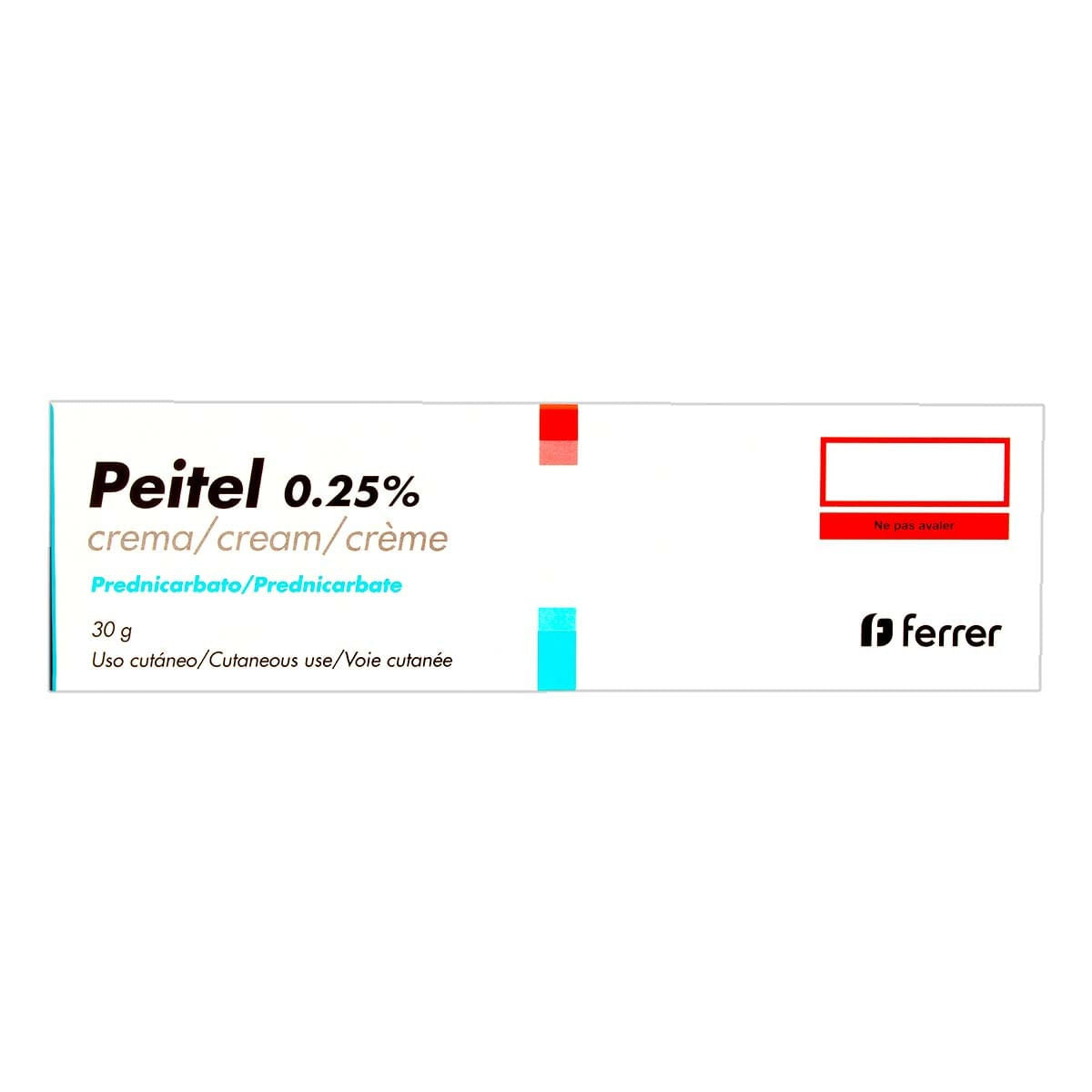 Peitel 0.25% Crema Topica 30 Gramos