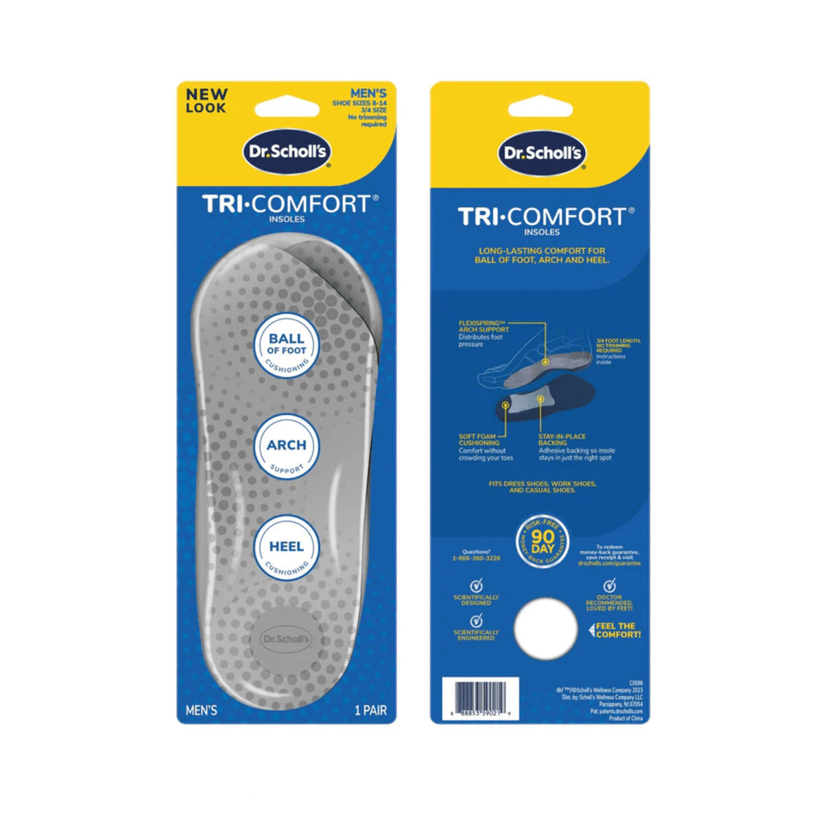 Plantilla Dr.sch Tri Confort H 2Und