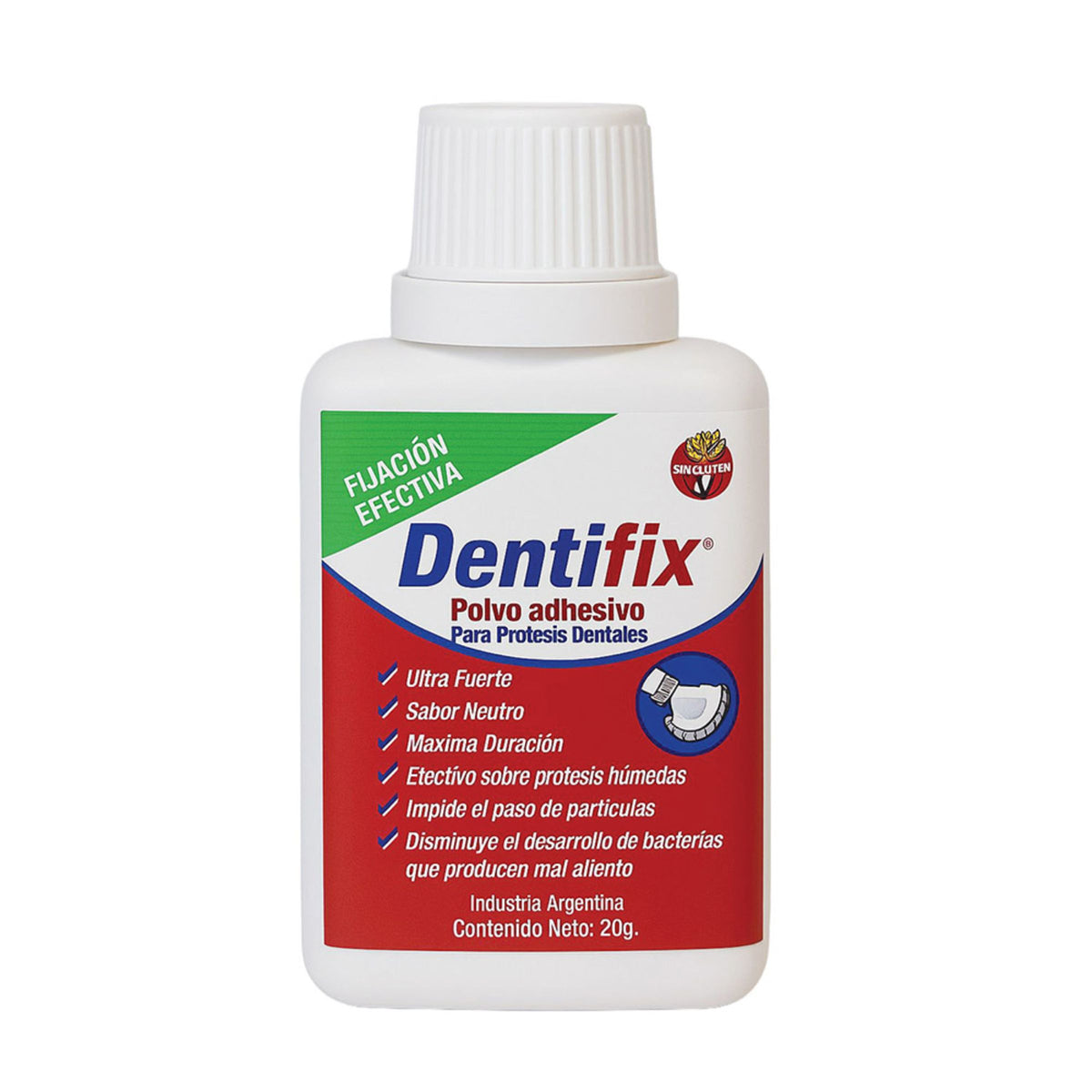 Polvo Adhesivo Protesis Dentifix 20Gr