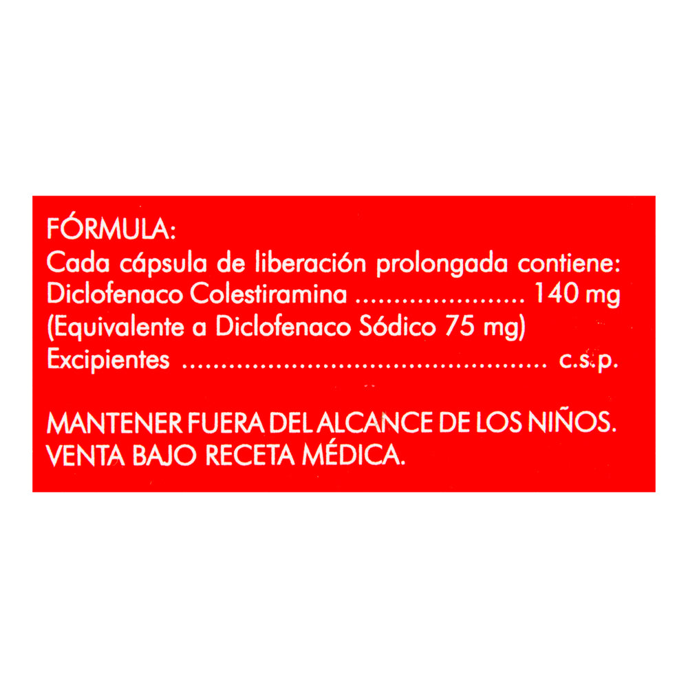 Prolertus 140 MG 20 Capsulas