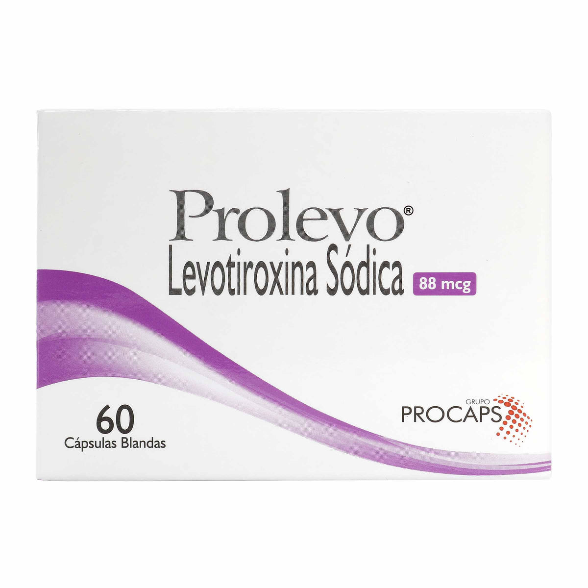Prolevo 88 MCG 60 Caps Blandas