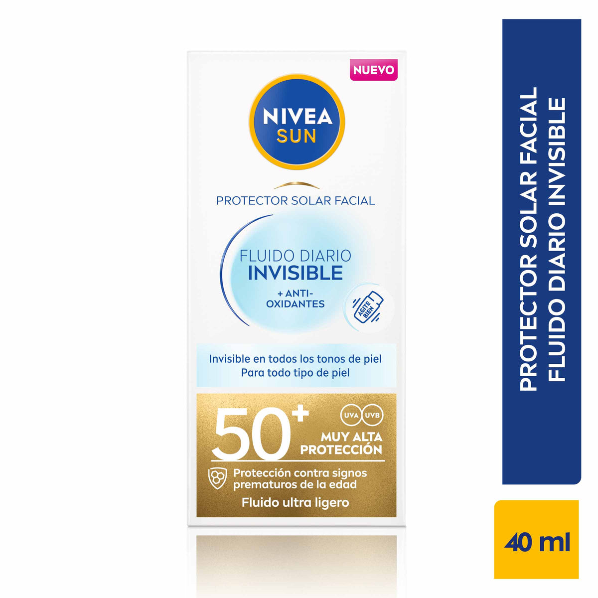 Prot.solar Nivea Sun Invisibl.fps50 40ML