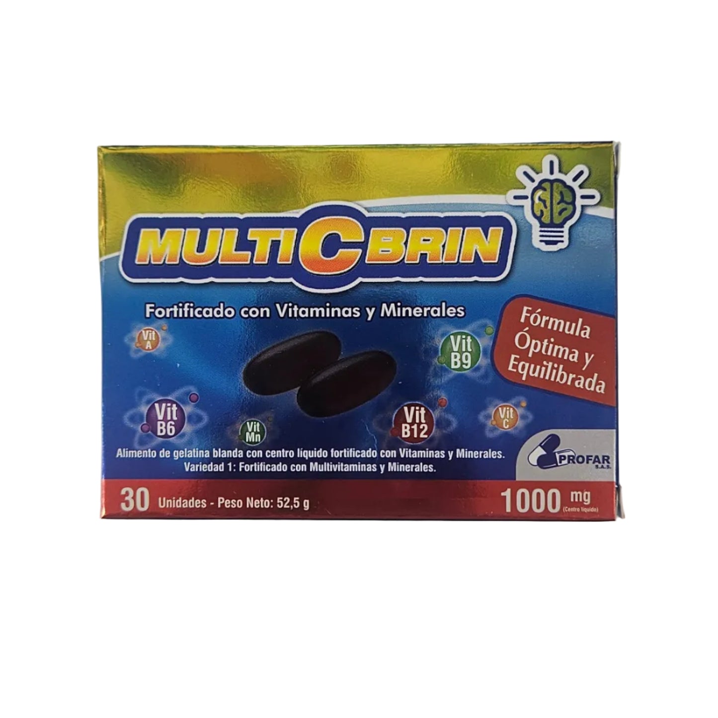 Multicbrin Suplem Vit X 30 CAP Profar