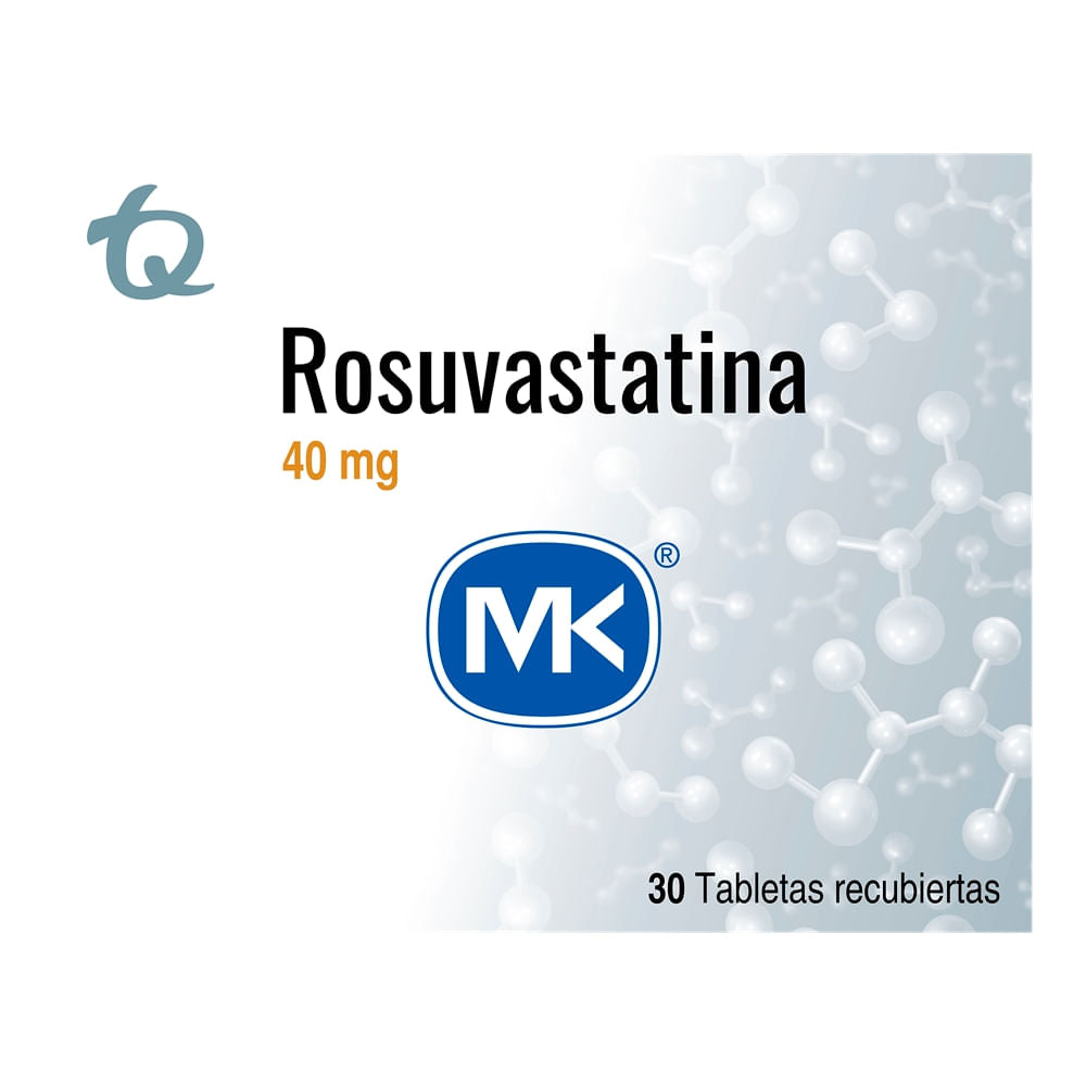 Rosuvastatina 40 MG 30 Tabs Recs Mk