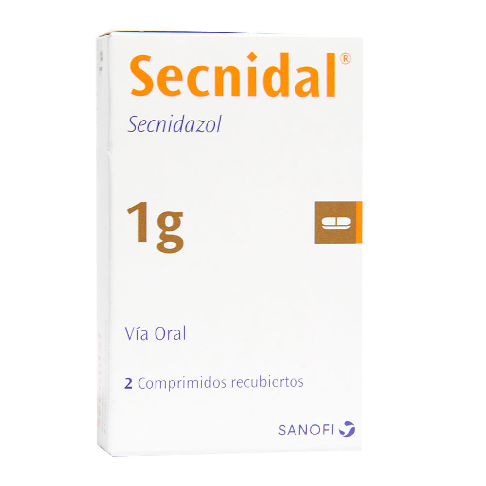 Secnidal 1 Gramo 2 Comprimidos