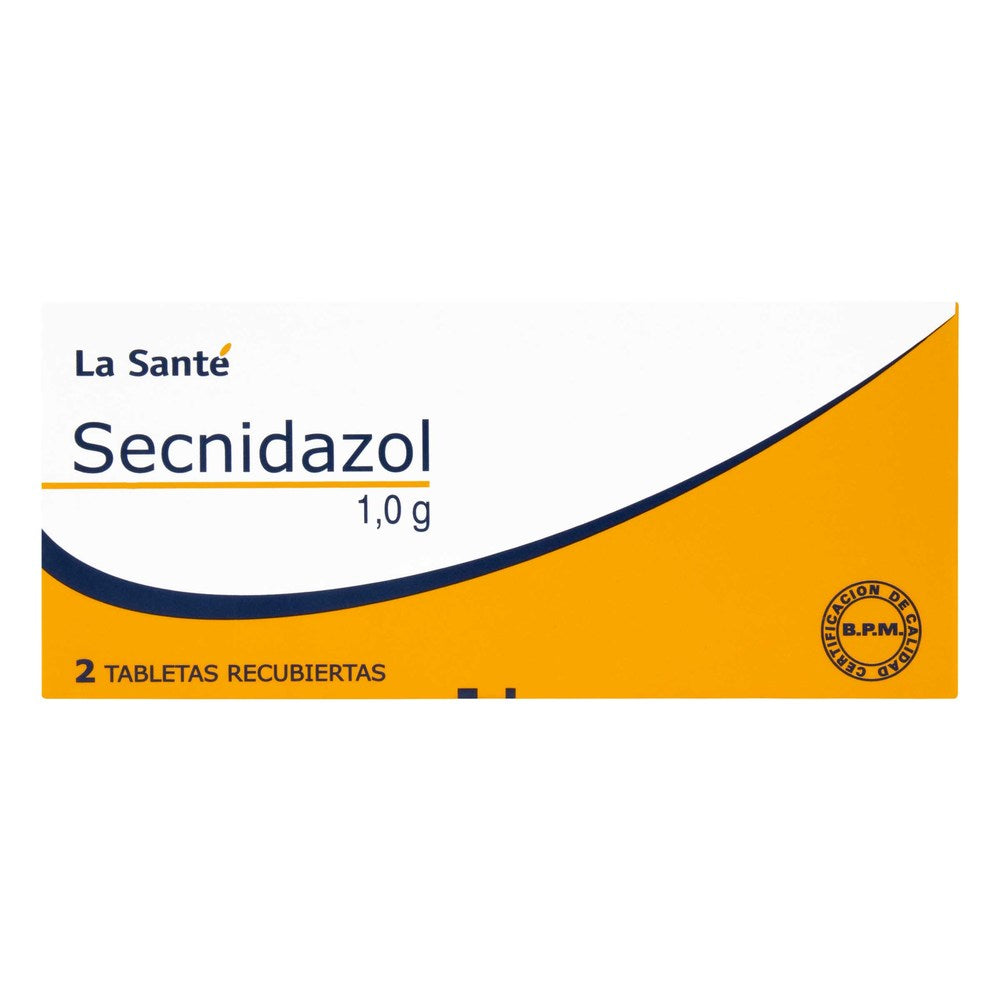 Secnidazol 1 Gr 2 Tabletas Ls