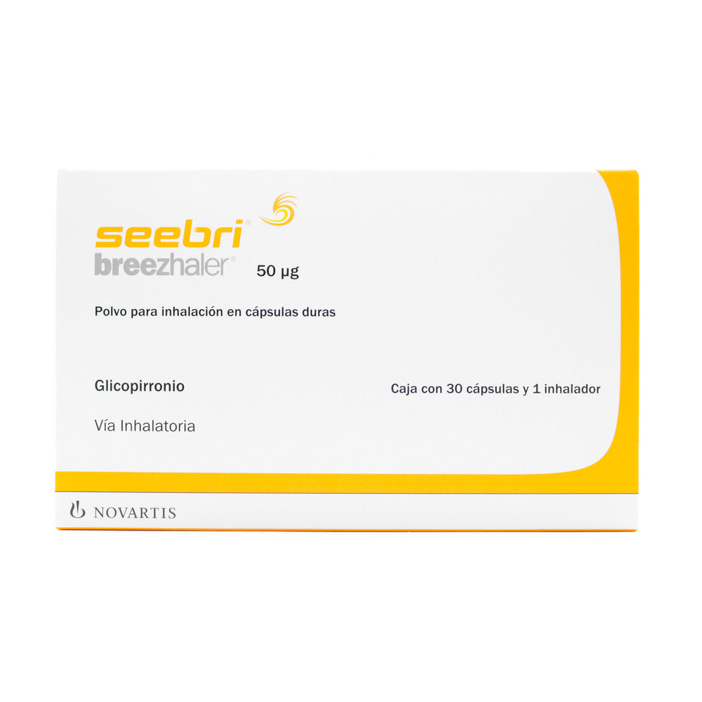 Seebri Breezh. 50MG 30Co