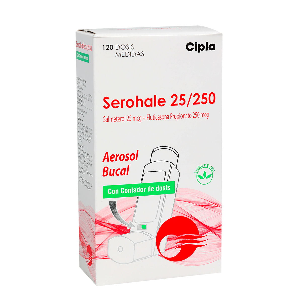 Serohale 25/250MCG Inh.120Dosis
