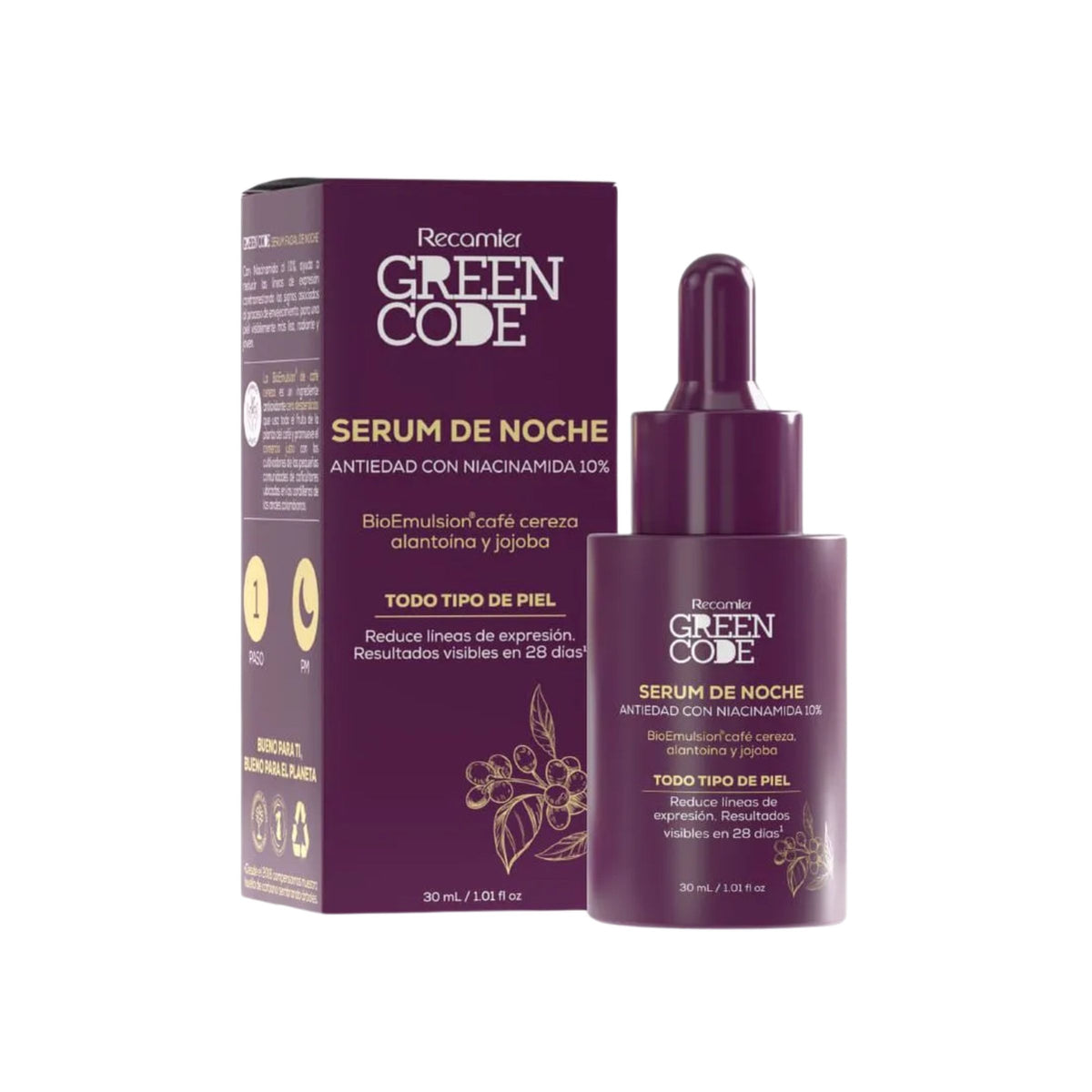 Serum Fac Noche Ant Edad Green Code 30ML
