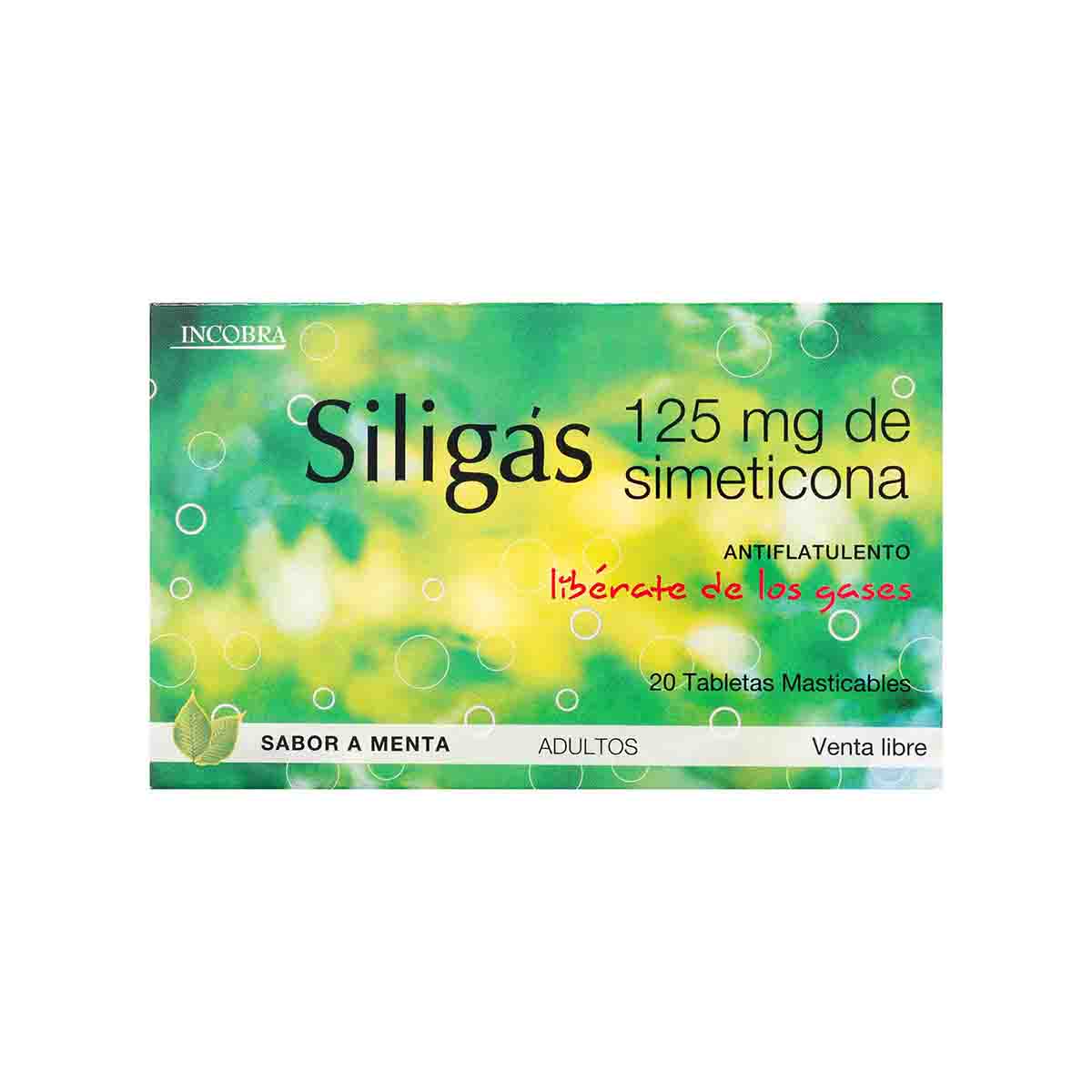 Siligas Mast Sabor Menta 20 Tbs