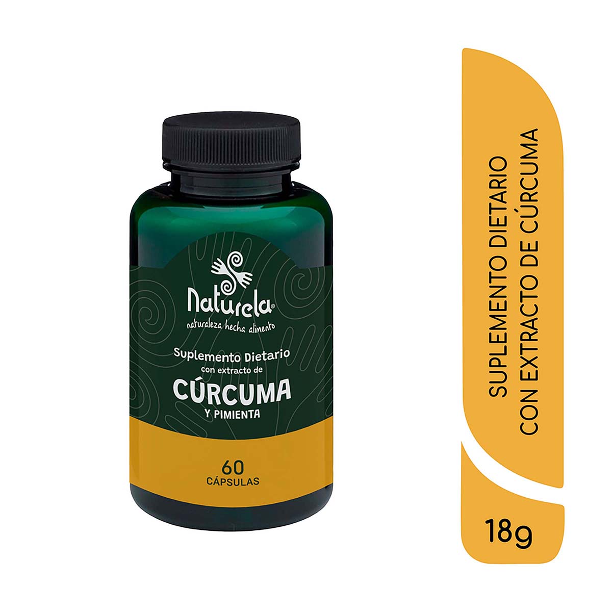 Suplemento Naturela Curcuma 60 CAP