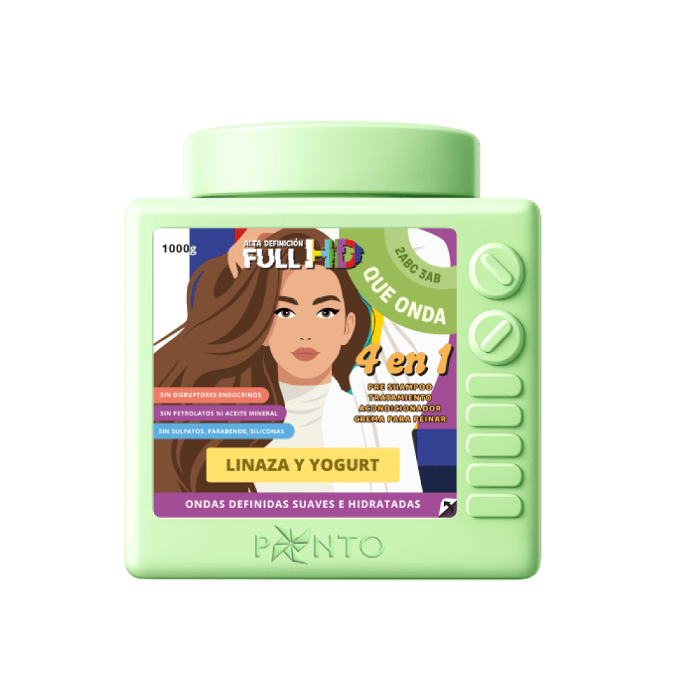 Tra. Ponto Onduladas Hd 4 En 1 1000G
