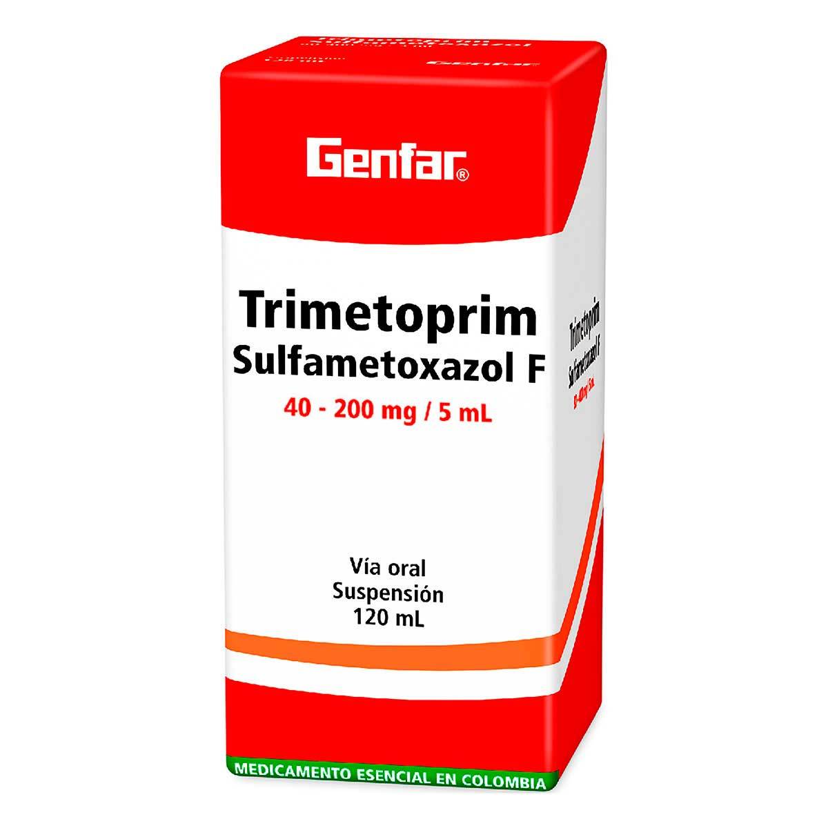 Trimetoprim Sulfa 40-200 Suspensión 120 ML