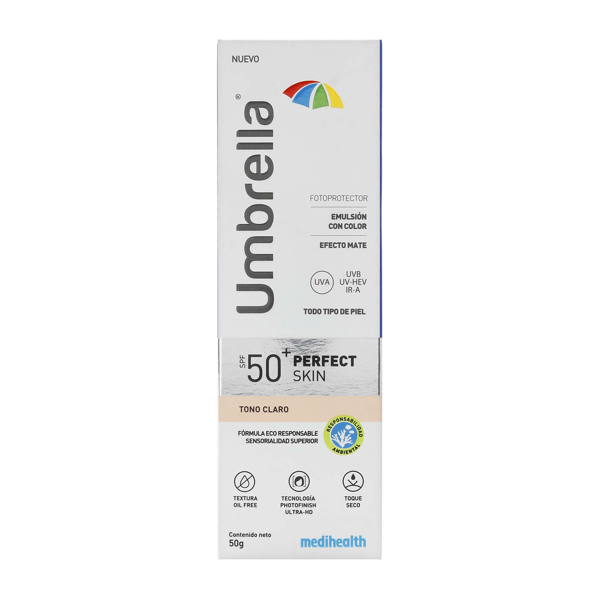 Umbrella Perfe Skin Tono Claro 50Gr