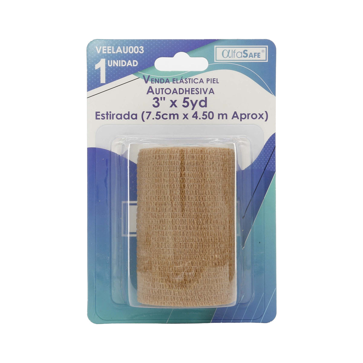 Venda Elastica Autoadhesiv.3X5 Piel Alfa