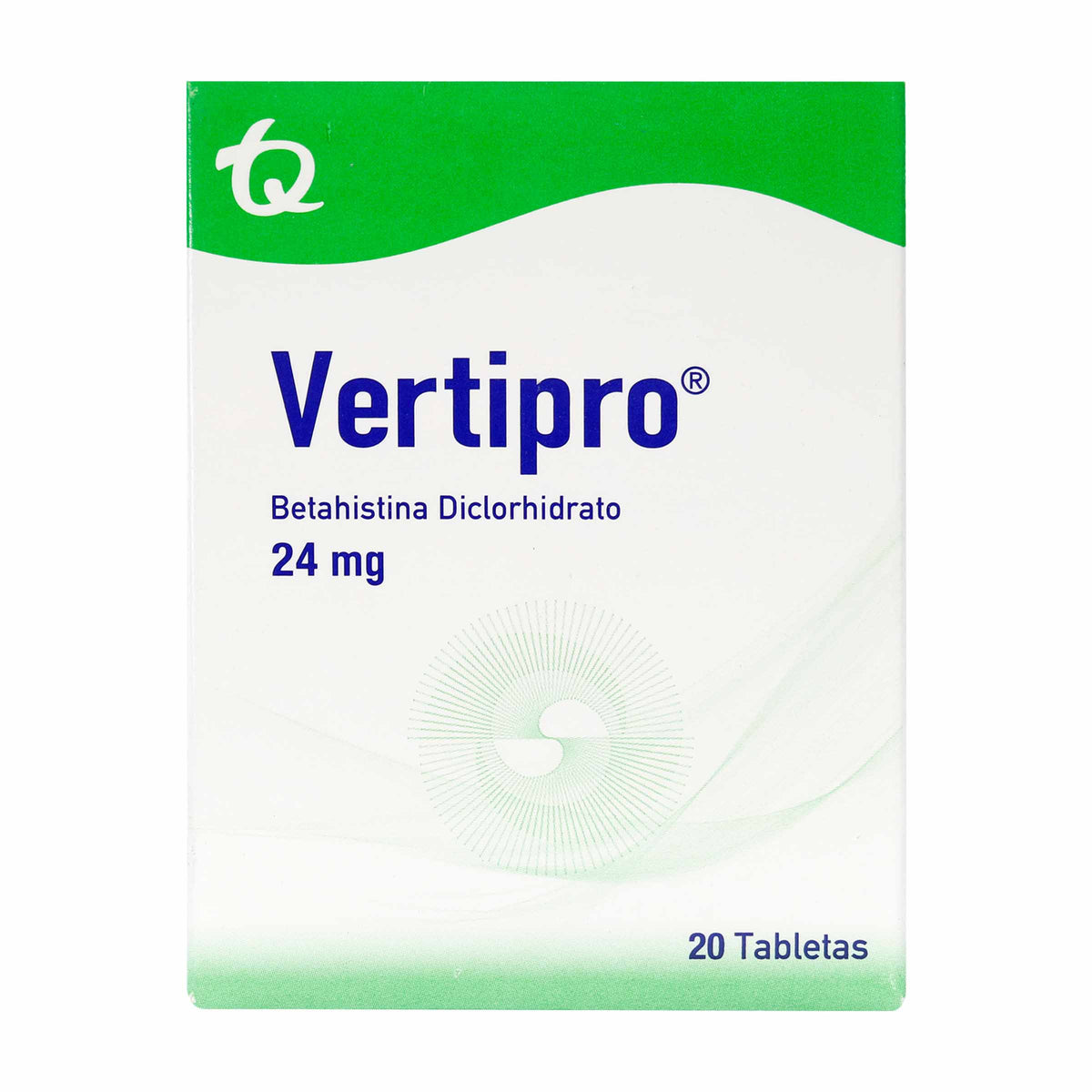 Vertipro 24 MG 20 Tabs Mk