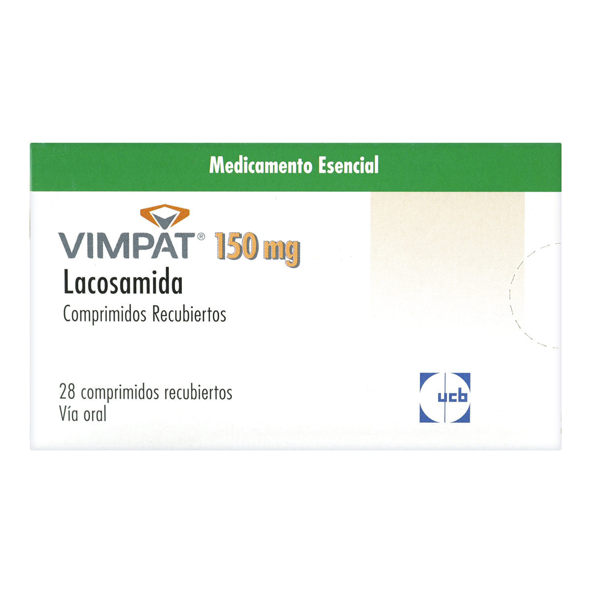 Vimpat 150 MG Cj X 28 Comp