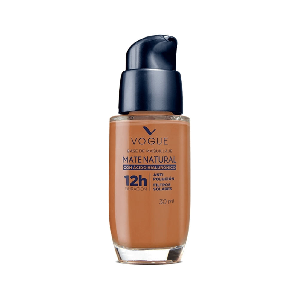 Vogue Natural Fit Base Líquida Clina 30 Gramos