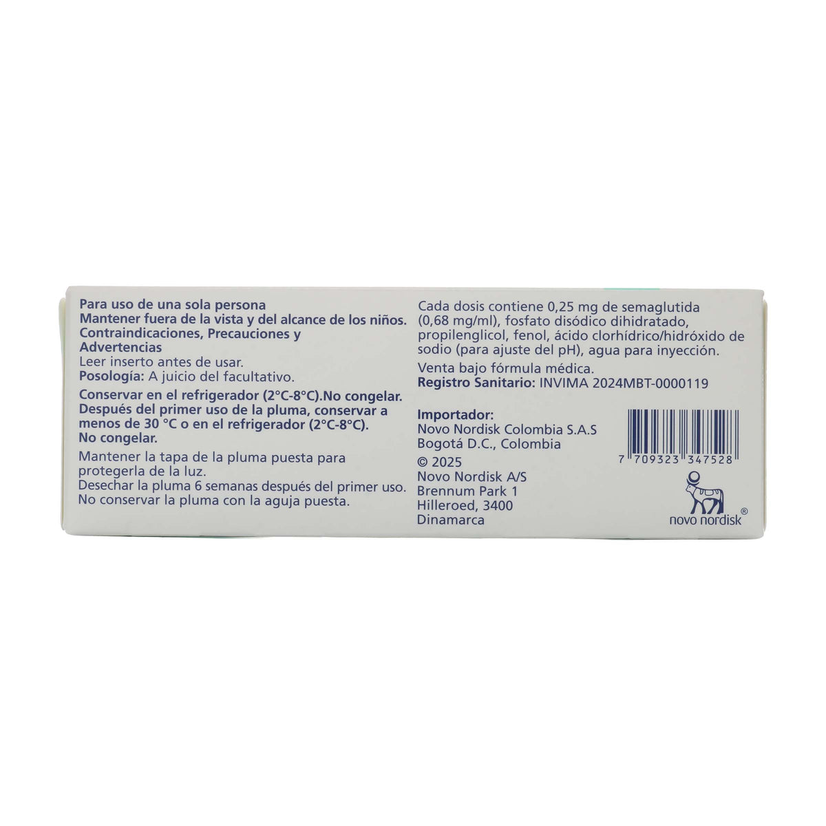 Wegovy 0.25MG S/Iny