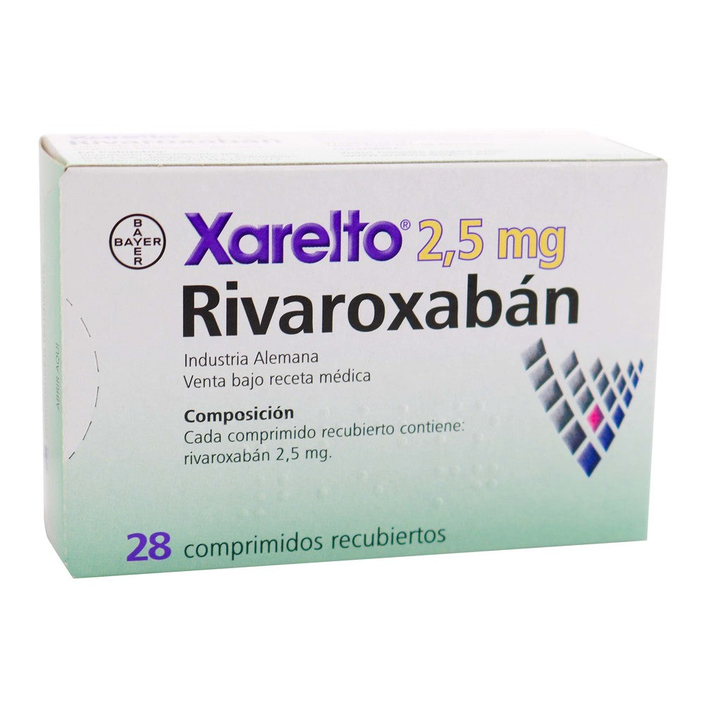Xarelto 2.5 MG 28 Comp.rec