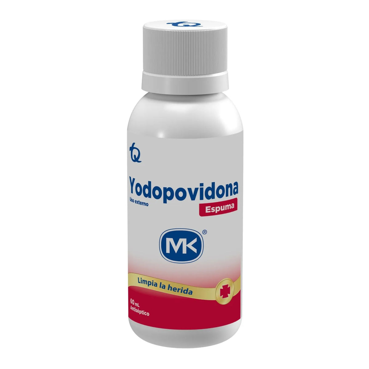 Yodopovidona Espuma 60 ML Mk