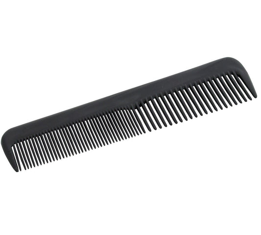 Peine Plastico Negro Indv