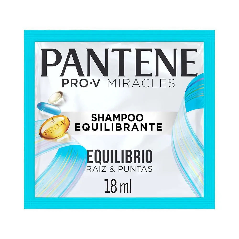 Shampoopantene Equilibrio 12 Sachets 18 ml