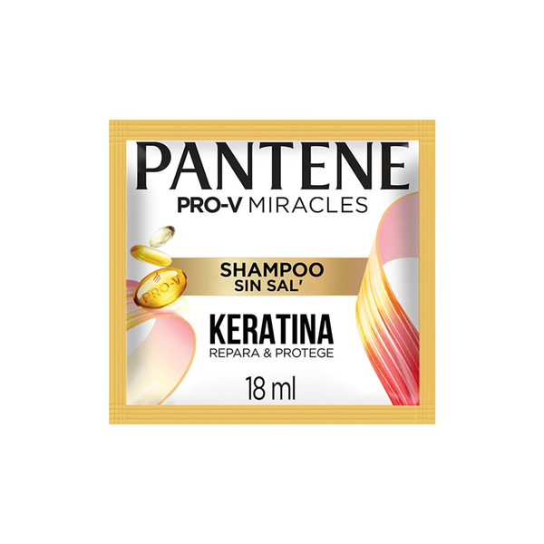 Shampoo Pantene Keratina 18ml 12sbs