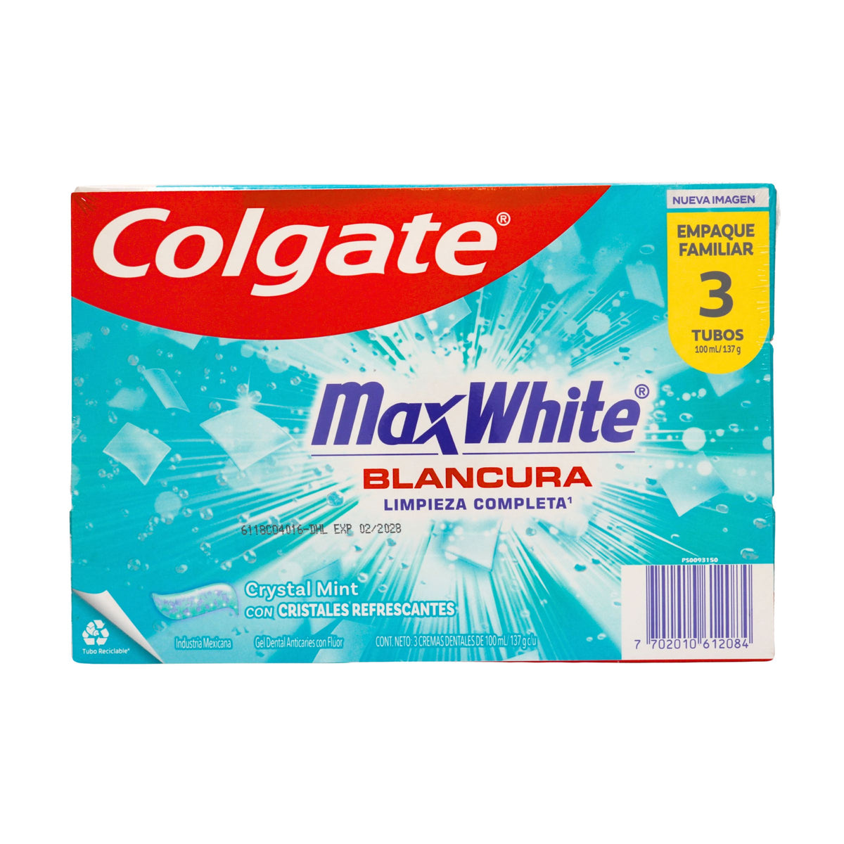 3 Cre Colg Max Whit Comp. Clean 100 ML