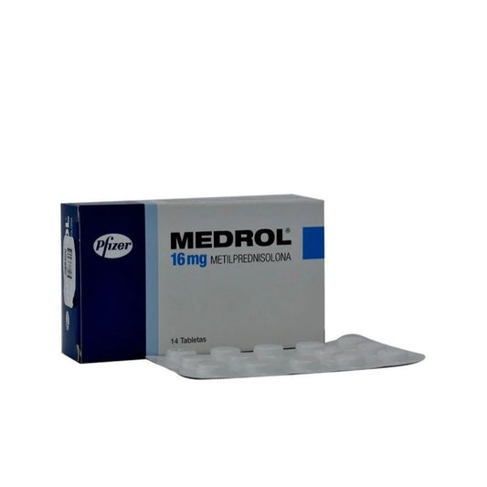 Medrol 16 mg 14 Tabletas Cja