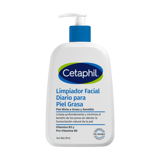 Cetaphil Loción Limpiador Piel Grasa 237 Mililitros