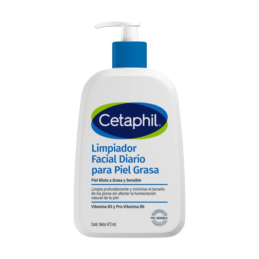 Limpiador Facial Cetaphil Piel Grasa 473 ml